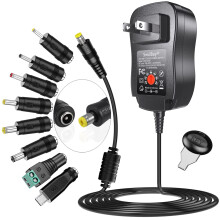 Universal AC adapter multi-voltage 1 unit