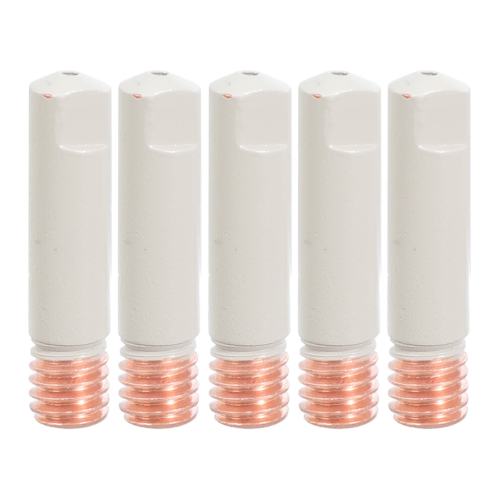 Pack Of 5 25Mm Conductives Nozzles Tip Ensuring Better Flexibility And Safety In Welding Tasks Offering Wear Resistance 9426043262426