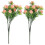 2 Pcs Artificial Peach Branches for Vase Decoration 4