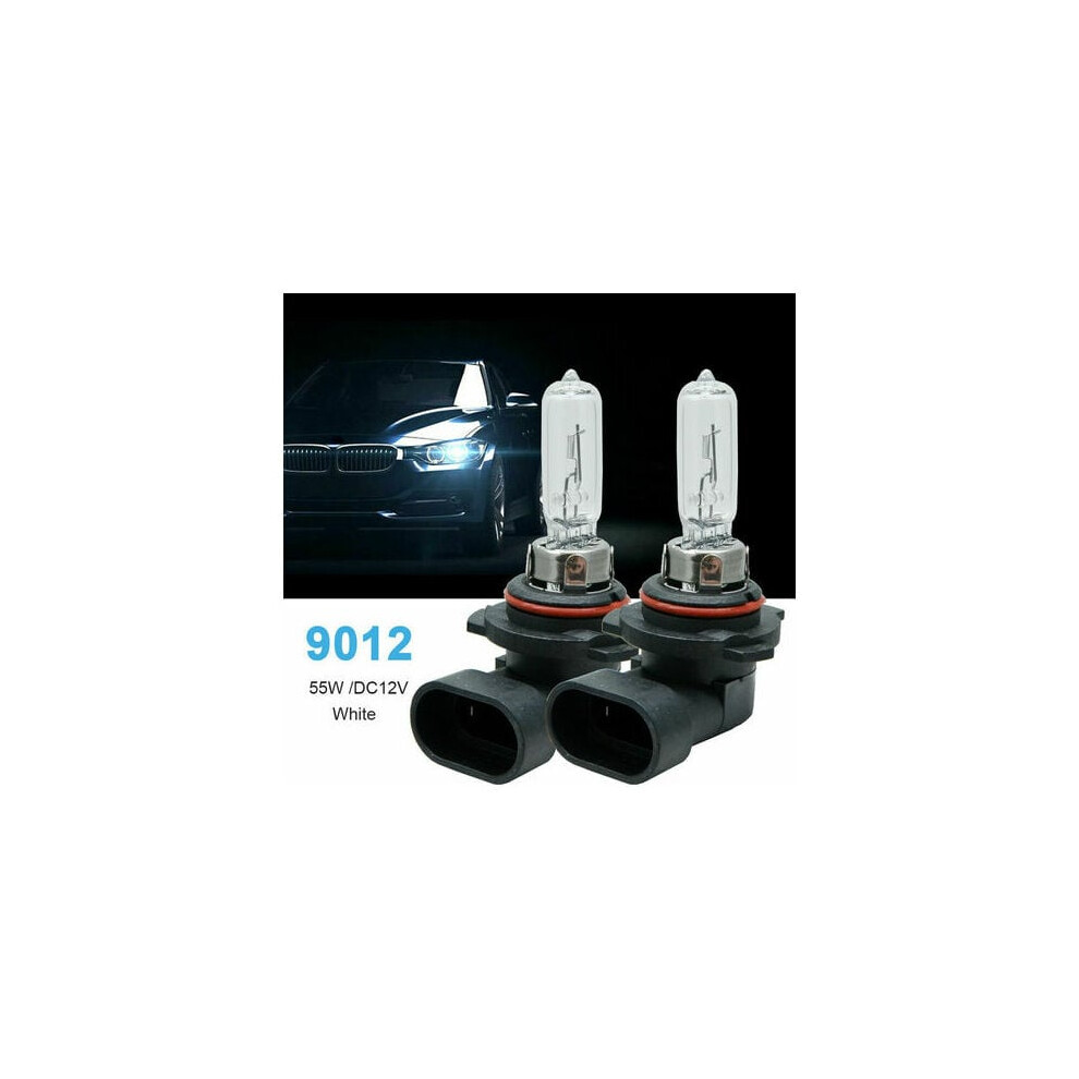 2 Pieces 9012 Hir2 Px22d Halogen Bulbs, High Beam Lights With Universal Fitment, Heat Dissipation Waterproof Car Headlight Replacement Bulbs For 9044386820686