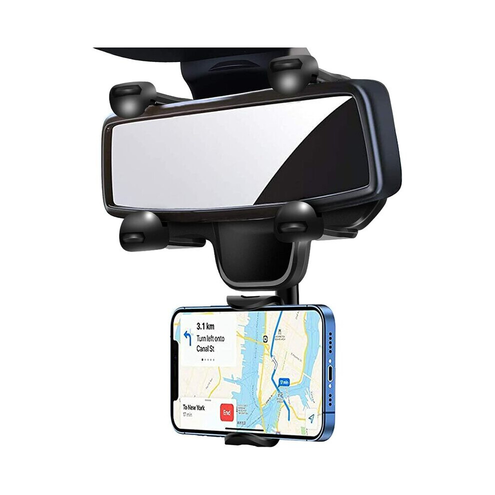 Rearview Mirror Phone Holder, Multifunctional With Anti-Shake Design, Universal Compatibility For Seamless Integration Fine Material Selection For 9044386820587