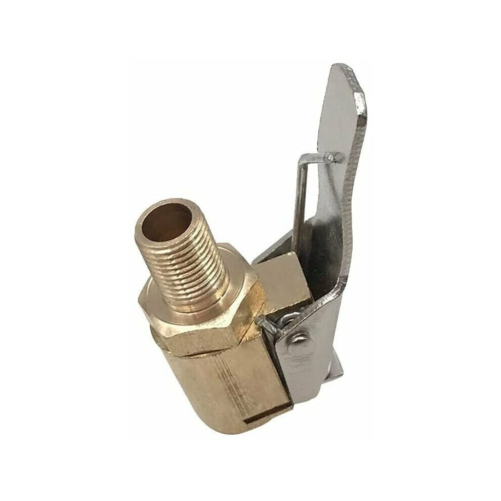 Automotive Air Pump Accessory, Robust Durability Solid Brass Locking Tire Chuck With No Leakage Guarantee, Easy To Operate For Quick Inflation Of 9044386822758