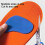 Πάτοι Bunion Comfort Fit Unisex Μέγεθος 39-40 Πορτοκαλί 3