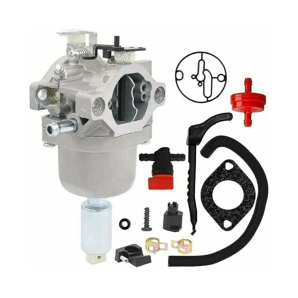 Lawn Mower Performance Booster, 14-18Hp Carburetor For Intek Engines, Antibackfire Solenoid Protection Easy Install Ensuring Safe And Reliable 9044386824790
