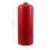 Brandbluscilinder van rood staal, 33 cm, navulbaar. 2