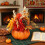 Artificial Pumpkin Fall Centerpiece Set of 3 2