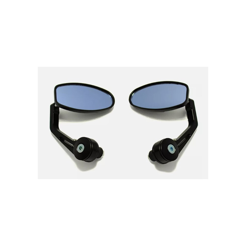 Adjustable Motorcycle Rear View Mirrors, 360 Rotation With Hd Shatterproof Convex Mirror And Anti-Vibration Mount, Universal Fit For 7/8 Inch 9044386808233