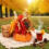 Artificial Pumpkin Fall Centerpiece Set of 3 4