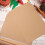 50 Blatt braunes Kraftkartonpapier 5