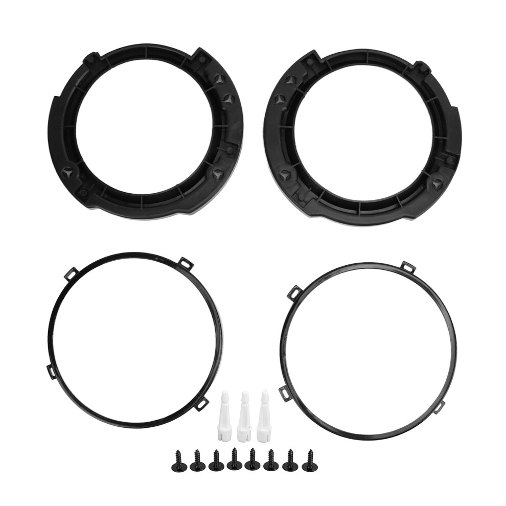 Replacement For Jeep Wrangler Jk Headlight Mount, 7 Inch Round Headlight Mounting Retaining Bracket Ring, Easy Install Headlight Mount Bracket For 9044386795601