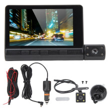 Dash Cam Trio, 1080P High Definition & WiFi Connectivity, Supports Loop Recording & Night Vision, for Your Car
