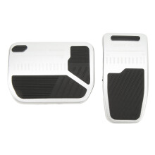 Upgrade Design Perfect Matching Aluminum Performance Pedal Covers With Rubber Non Slip Surface For Tesla Model 3 2017-2023 And Model Y 2020 Non Slip