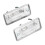 Xenon White Led License Plate Lights For Audi Vehicles, High Brightness No Error Code Led Tag Lamps With Can Bus Decoder, Long Lasting Water 2