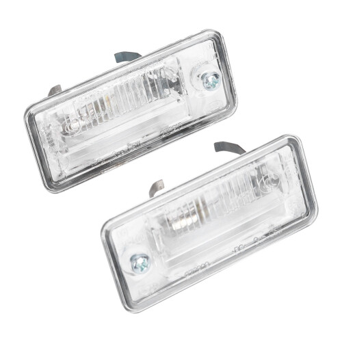 Xenon White Led License Plate Lights For Audi Vehicles, High Brightness No Error Code Led Tag Lamps With Can Bus Decoder, Long Lasting Water 1