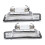 Xenon White Led License Plate Lights For Audi Vehicles, High Brightness No Error Code Led Tag Lamps With Can Bus Decoder, Long Lasting Water 4