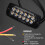 Flash Patterns Emergency Warning Lights, 6-LED Super Bright Strobe Light Bar with Sync Feature, Easy to Install High Visibility Drive Security 3