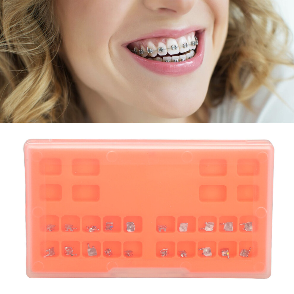 Metal Mini Roth Brackets 0.022in 345 Hooks Dental Tooth Braces