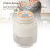 Portable Handheld Fruit Blender 800ml USB Rechargeable White 15