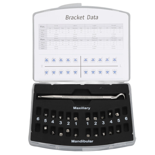 Roth Bracket Mini Metal 0.022in 345 Hooks 1