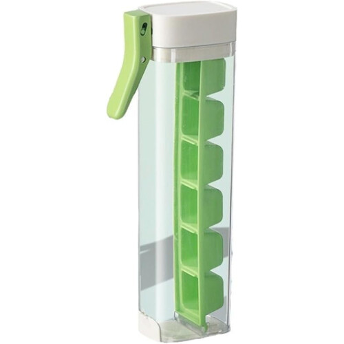 One-Press Ice Cube Tray – 12-Cavity, BPA-Free Plastic