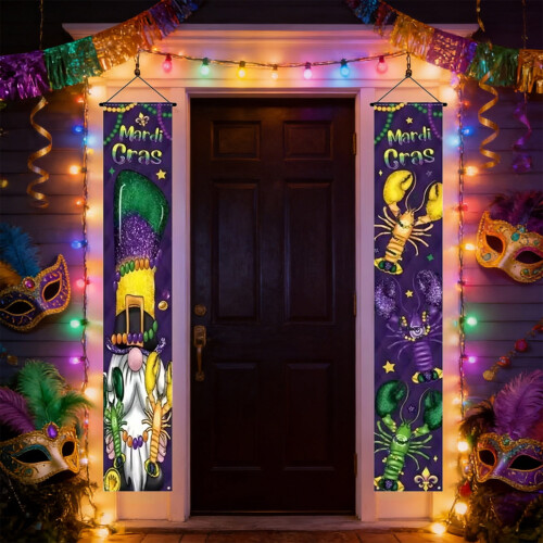 Carnival Garden Flag 180x30cm Multicolour