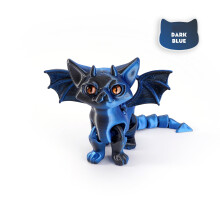Figiúr Cat Diabhail Aingil Priontáilte 3D 1 phíosa