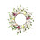 Boxwood Wreath with Multicolored Eggs, Front Door 1