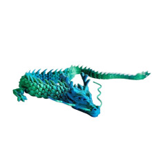 Bréagán Fidget Nathair Priontáilte 3D le Comhpháirteanna Solúbtha 1 phíosa