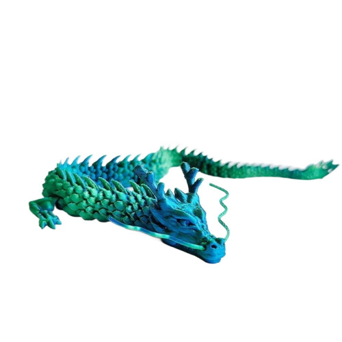 3D-utskriven orm-fidgetleksak med flexibla leder, 1 st