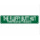 Indicator stradal metalic Fluffy Butt Hut, 40x10 cm 1
