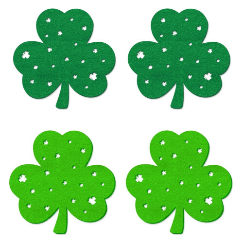 St. Patrick's Day Placemat Green Hollow Design