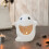 Ceramic Ghost Candle Holder 3.74 x 4.14 in 1