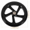 PU stunt scooter wheels black 2 pcs 2