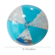 Bola de playa con purpurina y confeti dorado (1 unidad)