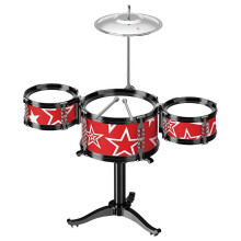Kids Drum Set, Children's Drum Kit, Lightweight Drum Set With Stool And Drumsticks For Early Music Learning, Durable Alloy And Plastic Construction
