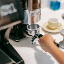 Espressofilterkurv i rustfrit stål til 4 kopper kaffe