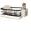 Carbon Steel Dish Drying Rack with Drain Tray 1