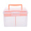 Double Layer Cosmetic Organizer Box Transparent 1