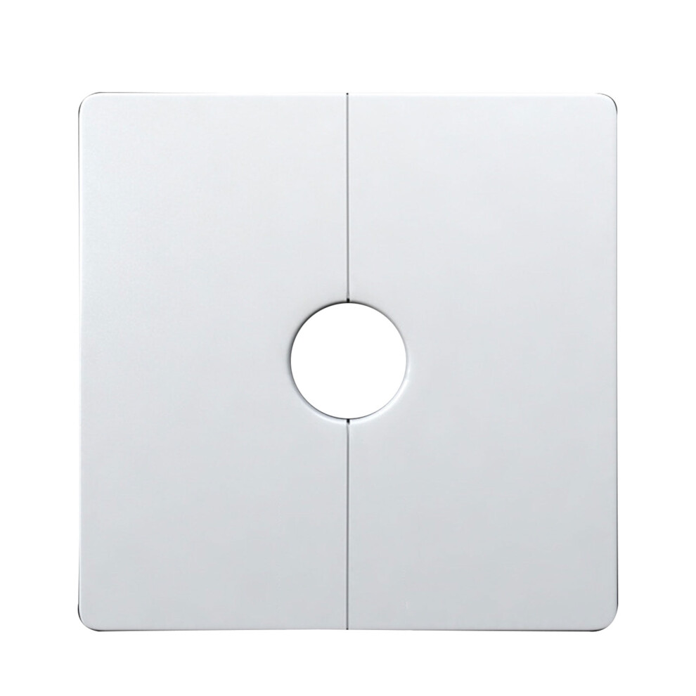 Wall Hole Decorative Cover Wall Split Flange Square Escutcheon Plate For Beautifying, Covering, Blocking The Pipe Holes 9426043086169