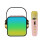 Mini Bluetooth Karaoke Machine with 2 Wireless Mics and 1