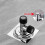 Washing Machine Floor Drain Adapter, ABS 3-Way Tee 4