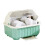 Plastic Dish Drying Rack with Cover and Drainboard 1