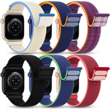 Αθλητικό λουράκι από νάιλον για Apple Watch 38–49 χιλ., συσκευασία των 6
