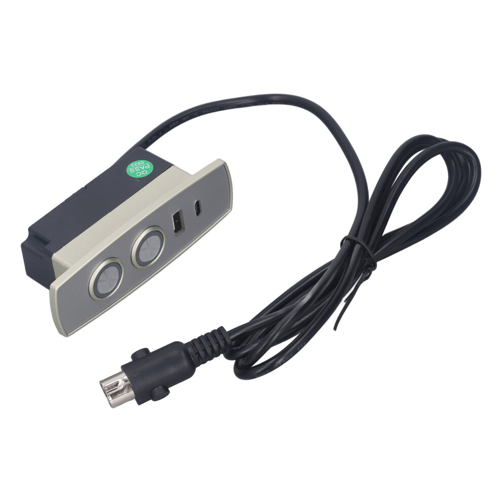 Abs 9.5Cm 2-Button 5-Pin Recliner Controller Usb5a 7661393468049