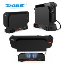 Chladiaci ventilátor Nintendo Switch2Dock, tichý, RGB, 3 rýchlosti, 10 slotov