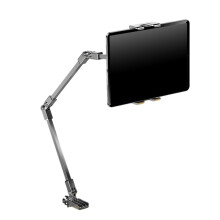 Carbon Steel Tablet Holder Stand Phone Clip Holder Rotatable Beacket Home Desktop Holder Folding Bracket for Tablet