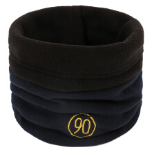 Unisex Double-Sided Knitted Neck Warmer, Solid Color Scarf for Men & Women – Warm Winter Accessory Compatible with Cold Weather