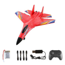 RC-lentokoneen vaahtomuovi aikuisille ja aloittelijoille 2,4 GHz 2 kanavaa
