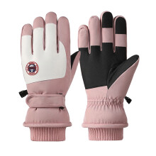 Women Ski Gloves Windproof Thermal Gloves Waterproof Winter Warm Snow Glove for Skiing Cycling Outdoor Sports Adventures