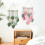 Boho Chic Macrame Wall Hanging – Woven Tapestry for Bedroom, Compatible with Boho Decor, Leaf & Feather Design 6